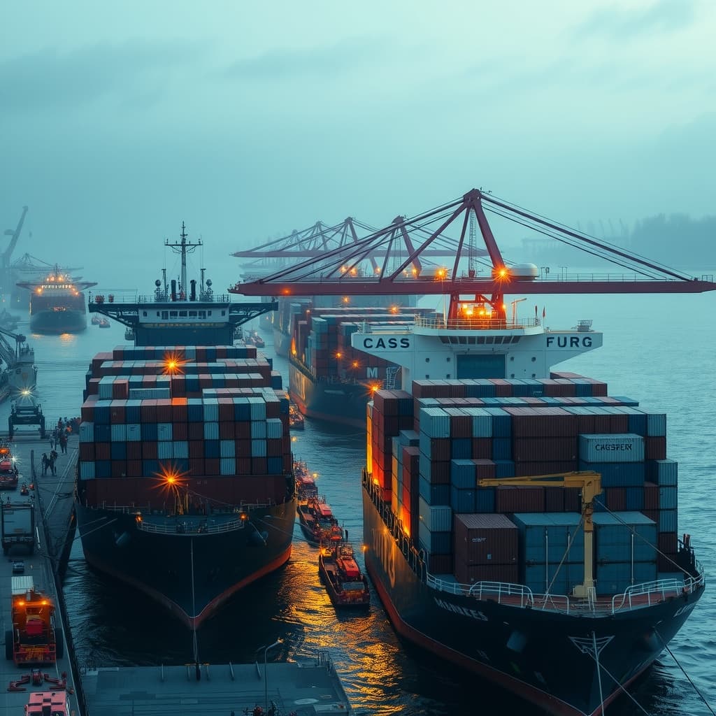 Asia-US Container Rates Rise