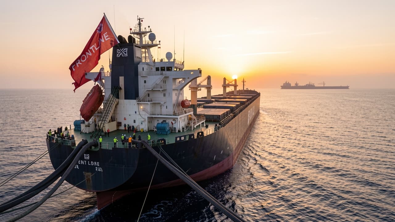 Frontline Secures Four VLCC Charters, Rates Up to $120,000/Day