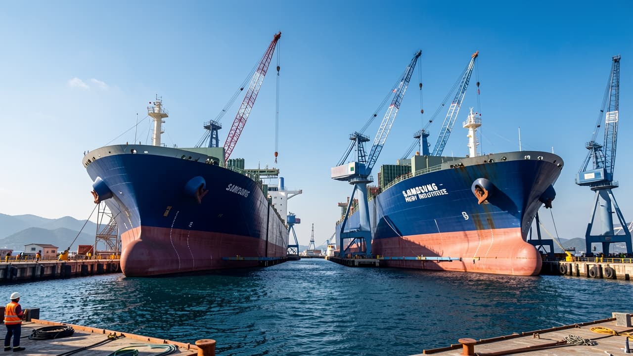 K Line Secures Two New‑Build LNG Carriers from Samsung Heavy, Valued at $494 Million