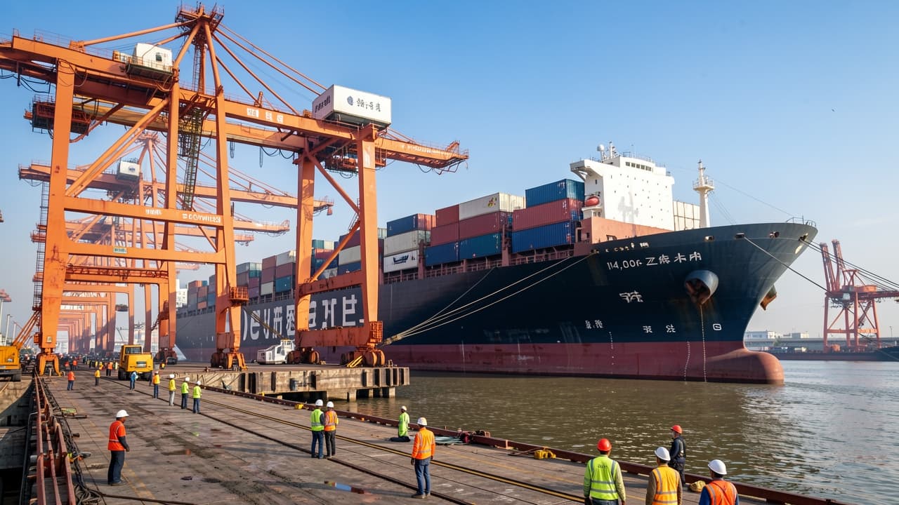 Zhonggu Shipping Expands Fleet with Two 14,000‑TEU Containerships from Hudong‑Zhonghua