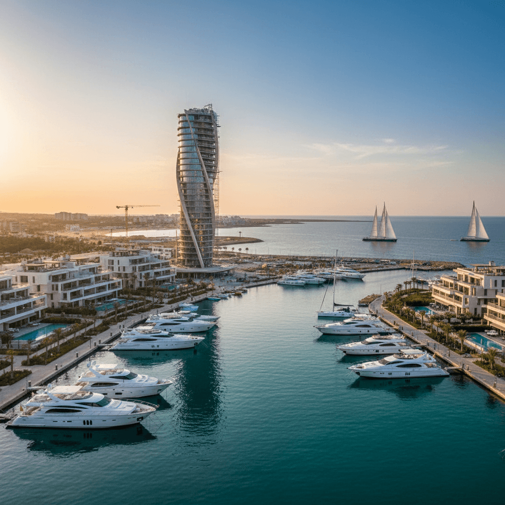 Ayia Napa Marina Nearing Completion