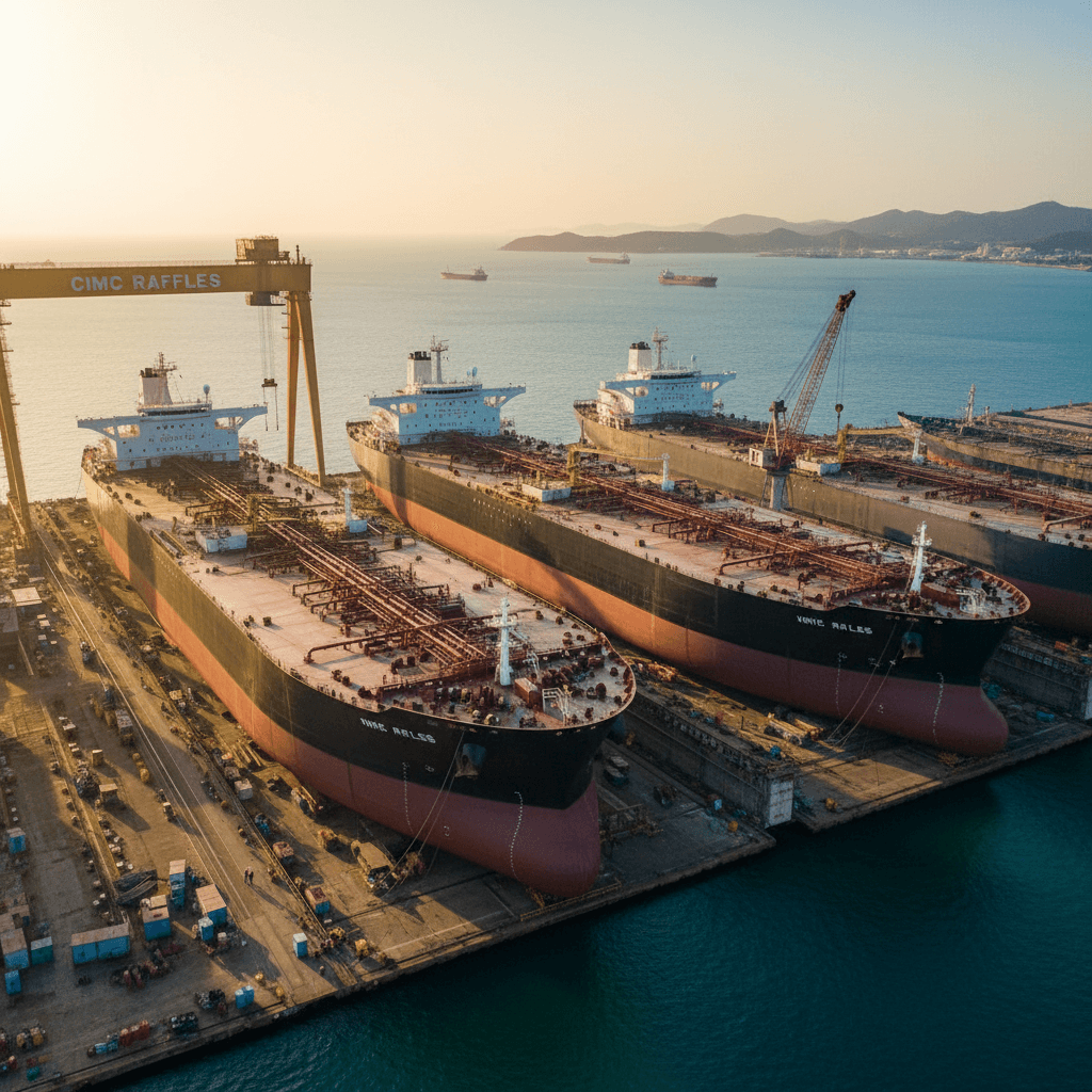 Bruton Expands Tanker Fleet with $500M VLCC Order at CIMC Raffles