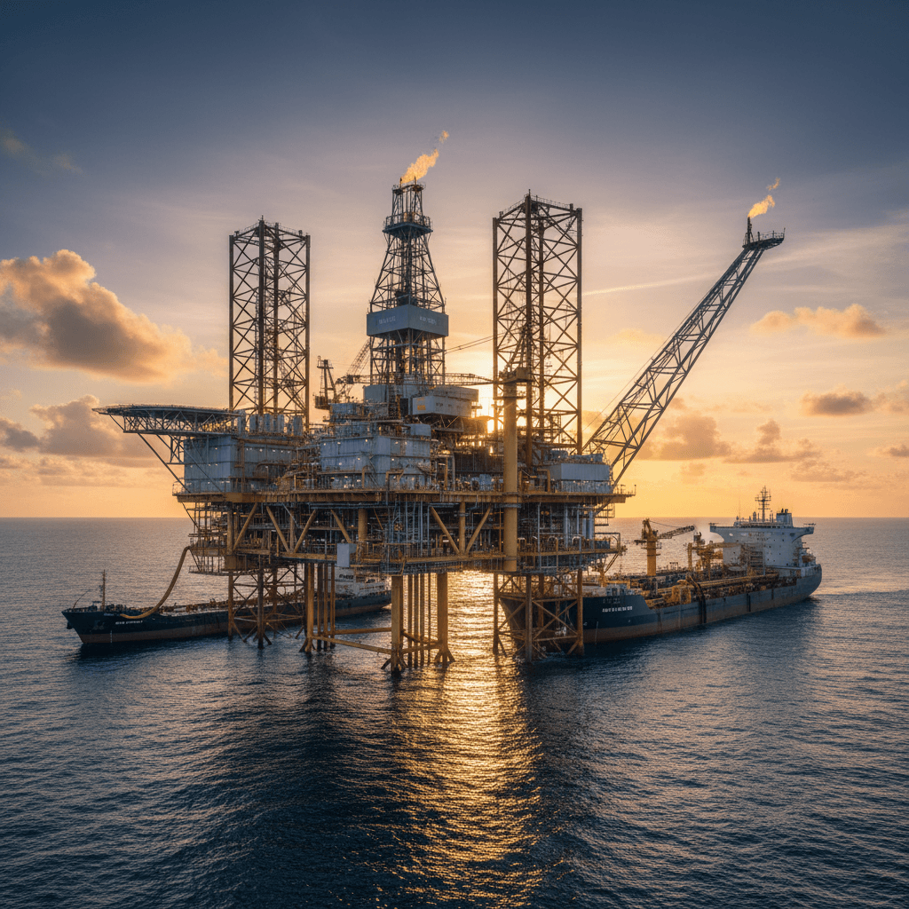 ENI and Total drillings officially on hold for one year