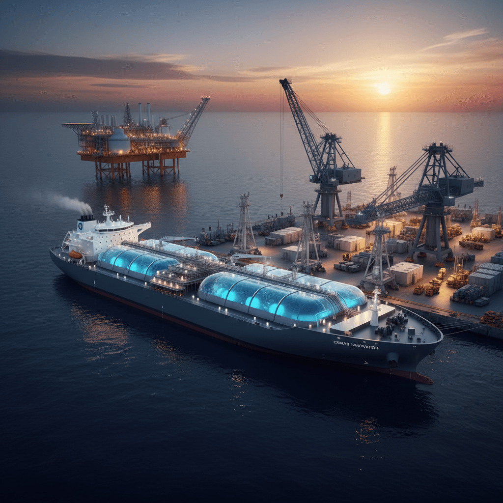 Exmar Debuts World’s First Ammonia-Powered Gas Carriers at HHI Yard