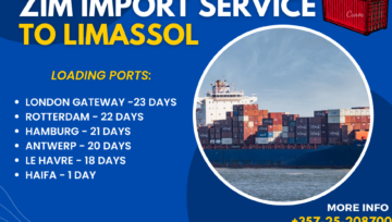 ZIM Continues to Offer Unparalleled Service from UK & Europe , Israel to Limassol